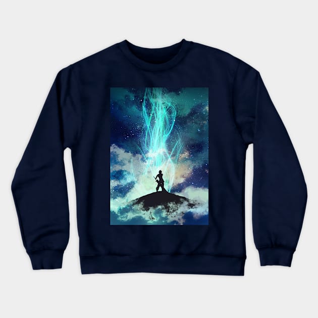 Lifestream Crewneck Sweatshirt by mcashe_art